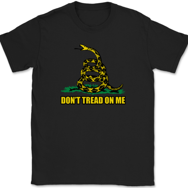 Don't Tread On Me T-Shirt Mens Tee