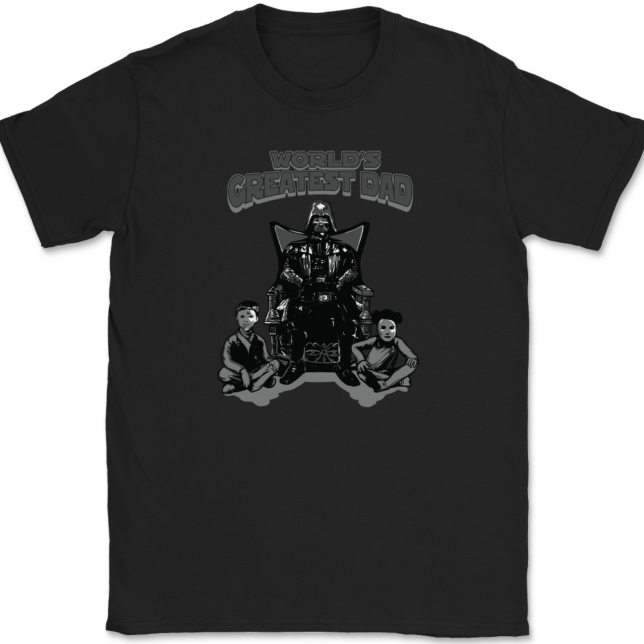 Vader Worlds Greatest Dad T-Shirt Mens Tee