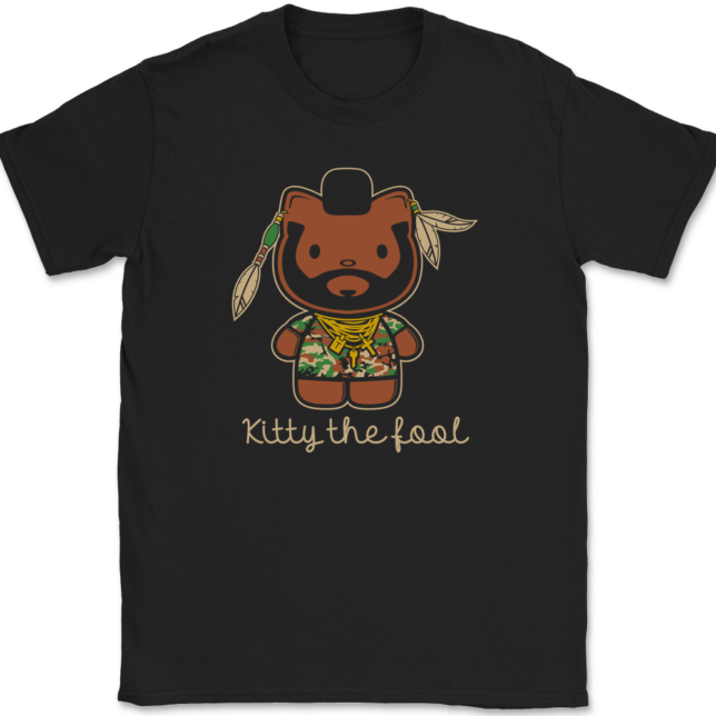 Kitty The Fool T-Shirt Mens Tee