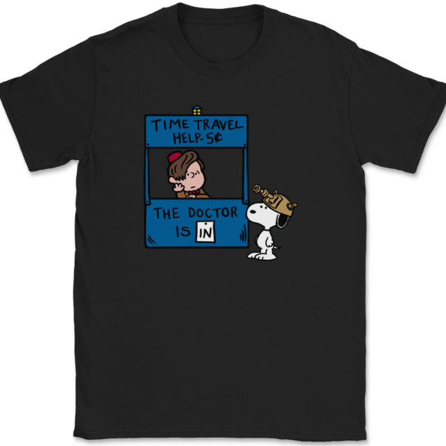 The Doctor Is In T-Shirt Mens Tee