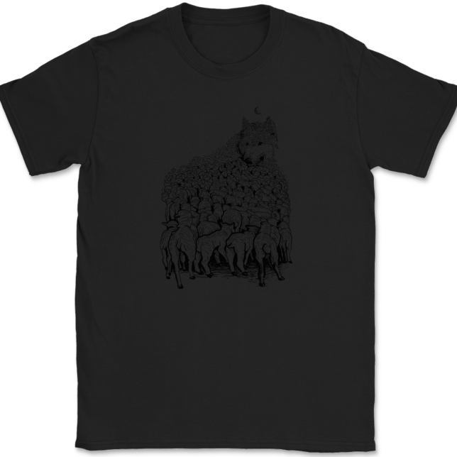 Wolf Mountain T-Shirt Mens Tee