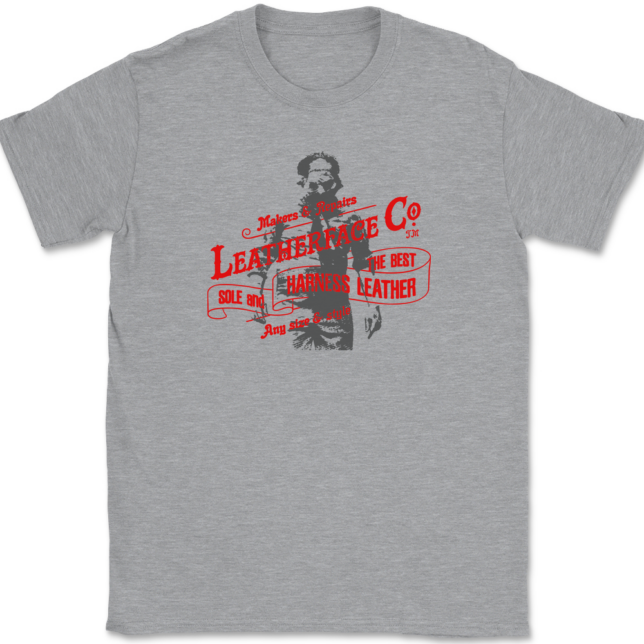 Leatherface Leather Co T-Shirt Mens Tee - Image 2