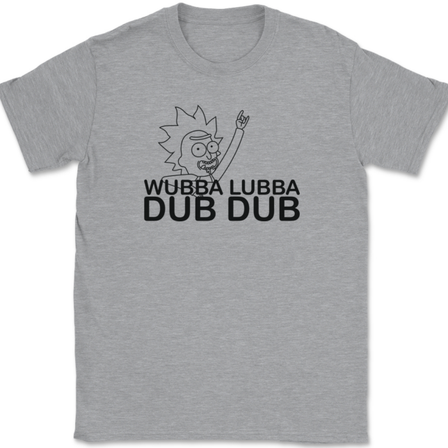 Wubba Lubba Dub Dub T-Shirt Mens Tee - Image 2