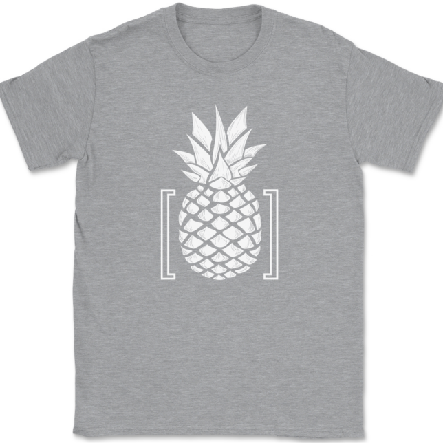 Pineapple T-Shirt Mens Tee - Image 2