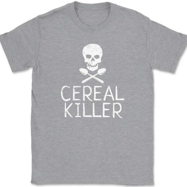 Cereal Killer T-Shirt Mens Tee - Image 2