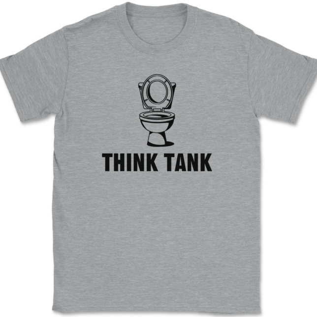 Think Tank T-Shirt Mens Tee - Image 2