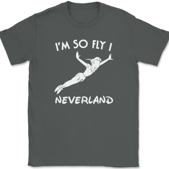 I'm So Fly I Neverland T-Shirt Mens Tee - Image 3