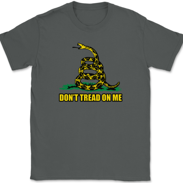 Don't Tread On Me T-Shirt Mens Tee - Image 3