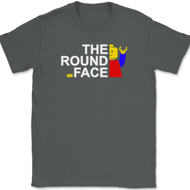 The Round Face T-Shirt Mens Tee - Image 3