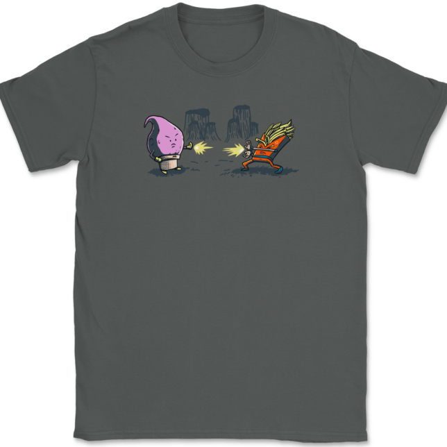 DBZ Food Fight T-Shirt Mens Tee - Image 3