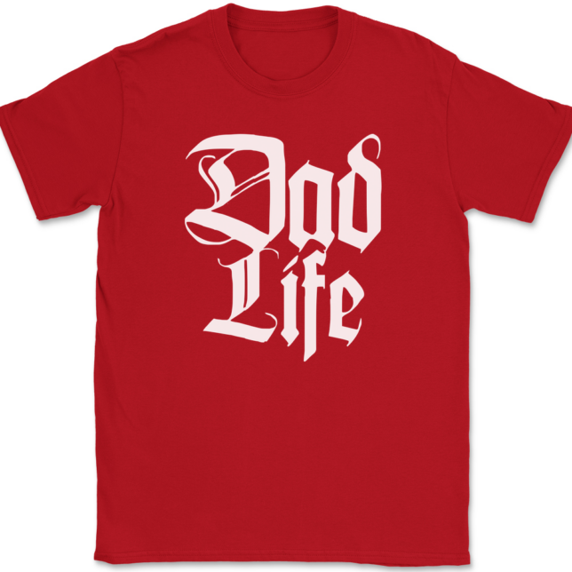 Dad Life T-Shirt Mens Tee - Image 4