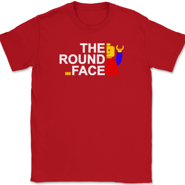 The Round Face T-Shirt Mens Tee - Image 4