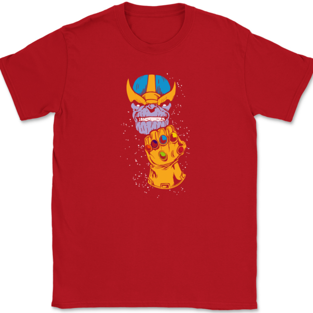 Thanos Infinity Gauntlet T-Shirt Mens Tee - Image 4