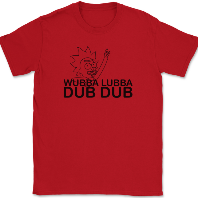 Wubba Lubba Dub Dub T-Shirt Mens Tee - Image 4