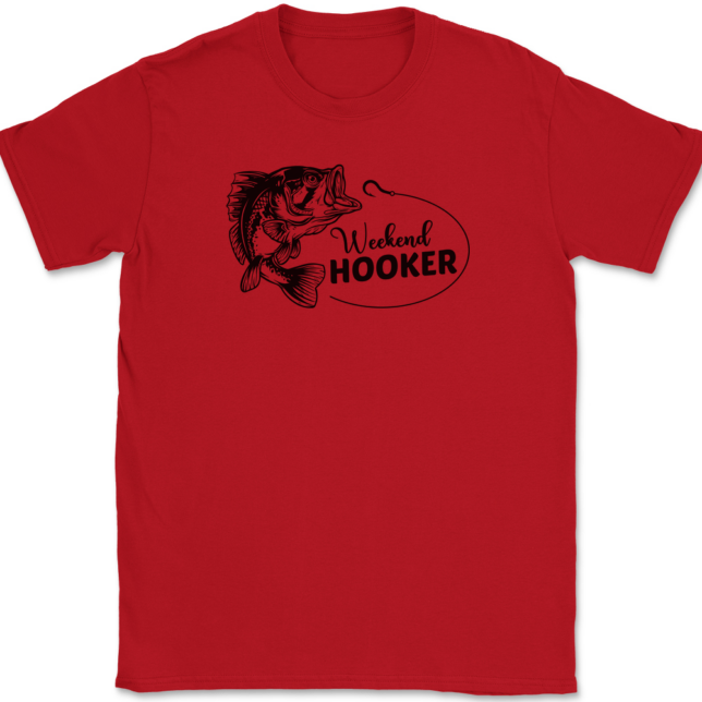 Weekend Hooker T-Shirt Mens Tee - Image 4