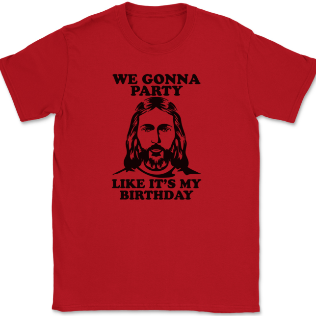 Gonna Party Like It's My Birthday T-Shirt Mens Tee - Image 4