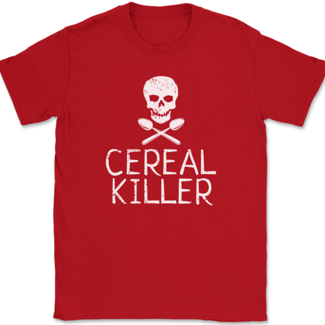 Cereal Killer T-Shirt Mens Tee - Image 4