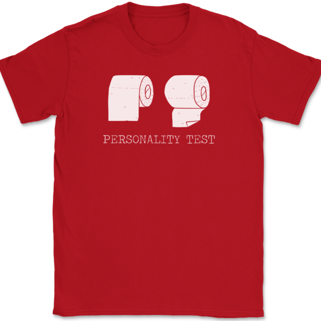 Personality Test T-Shirt Mens Tee - Image 4