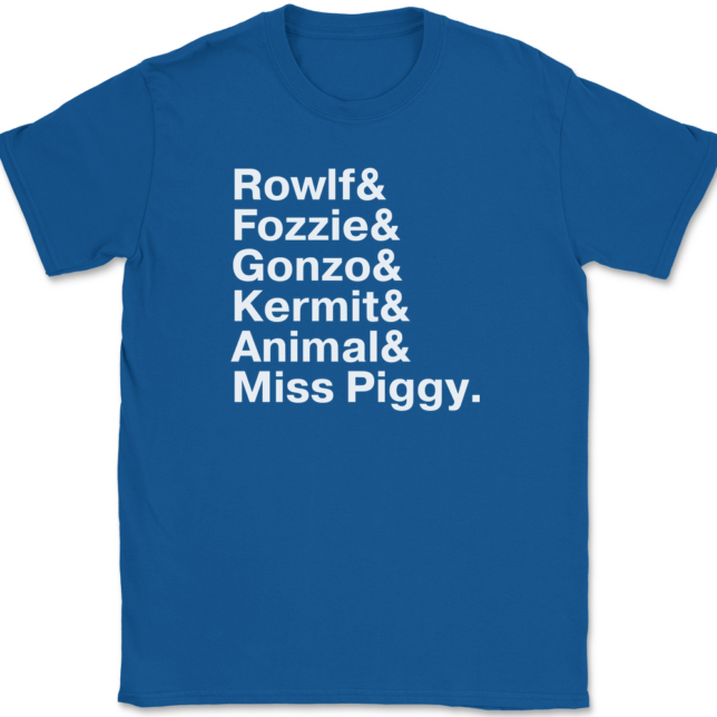 Muppet Babies Names T-Shirt Mens Tee - Image 5