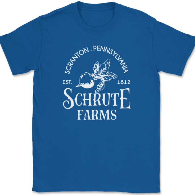 Schrute Farms T-Shirt Mens Tee - Image 5