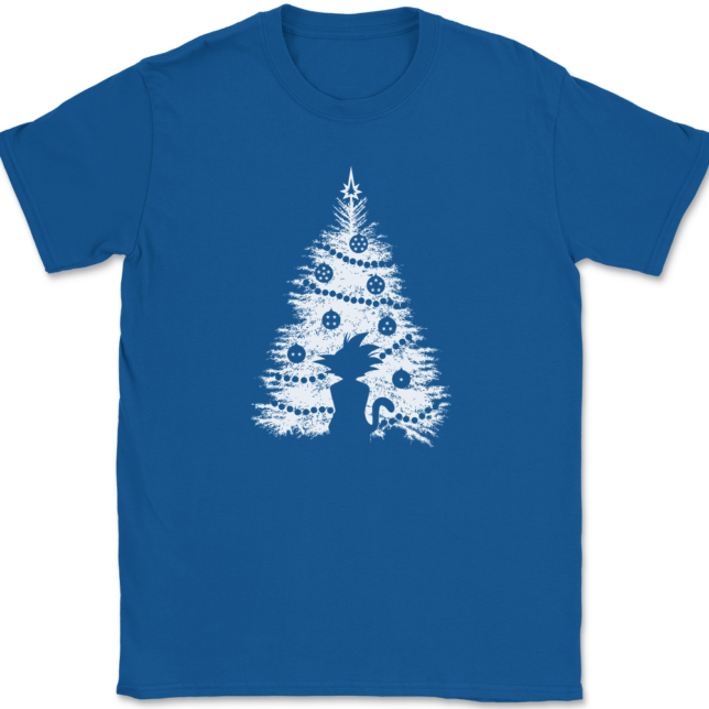 DBZ Christmas Tree T-Shirt Mens Tee - Image 5