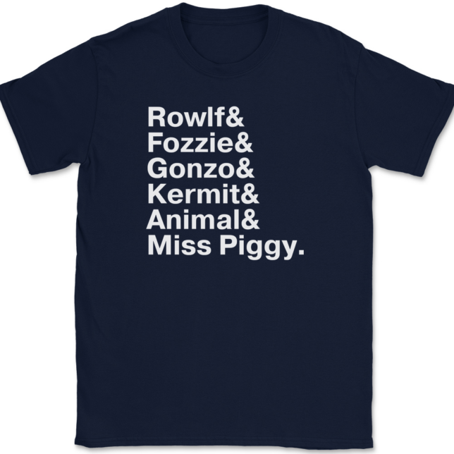 Muppet Babies Names T-Shirt Mens Tee - Image 6