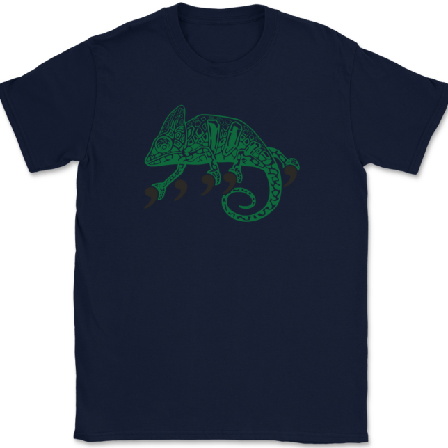 Comma Chameleon T-Shirt Mens Tee - Image 6