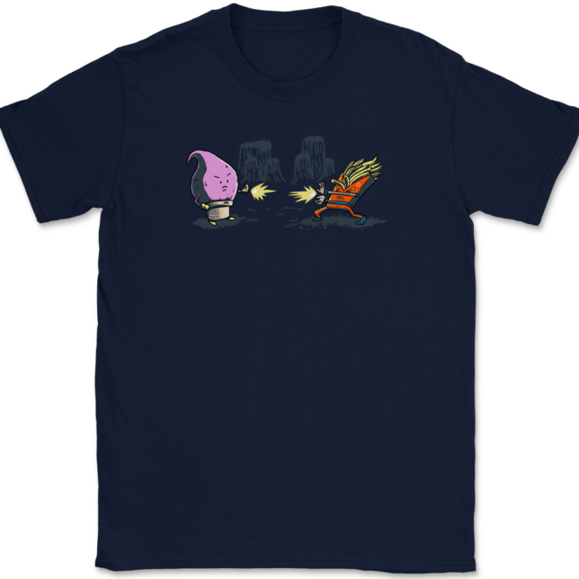 DBZ Food Fight T-Shirt Mens Tee - Image 6