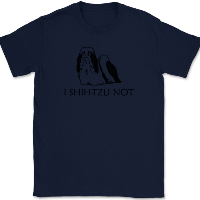 I Shih-Tzu Not T-Shirt Mens Tee - Image 6