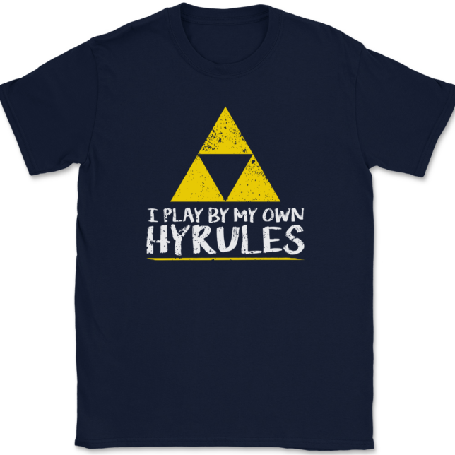 I Play By My Own Hyrules T-Shirt Mens Tee - Image 6