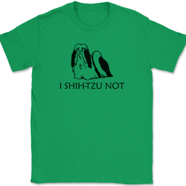 I Shih-Tzu Not T-Shirt Mens Tee - Image 7