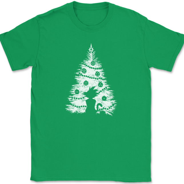 DBZ Christmas Tree T-Shirt Mens Tee - Image 7