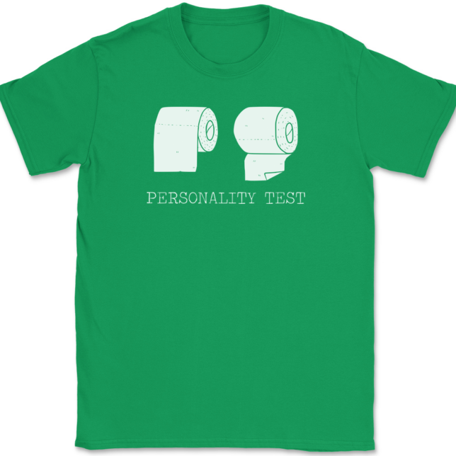 Personality Test T-Shirt Mens Tee - Image 7