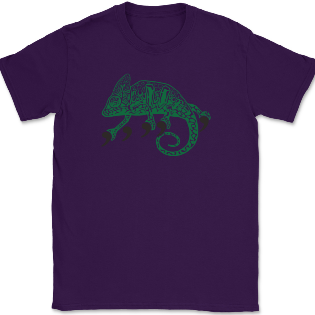 Comma Chameleon T-Shirt Mens Tee - Image 8