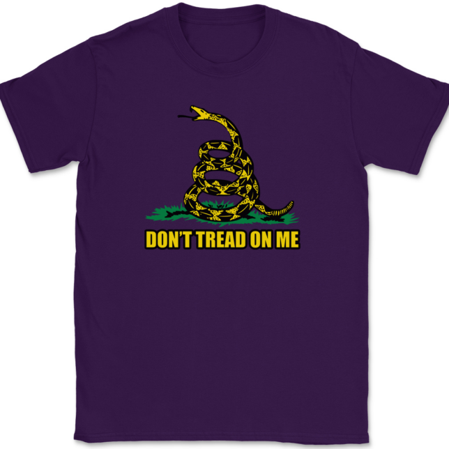 Don't Tread On Me T-Shirt Mens Tee - Image 8