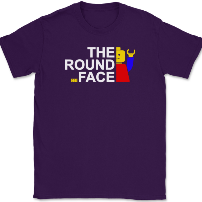 The Round Face T-Shirt Mens Tee - Image 8