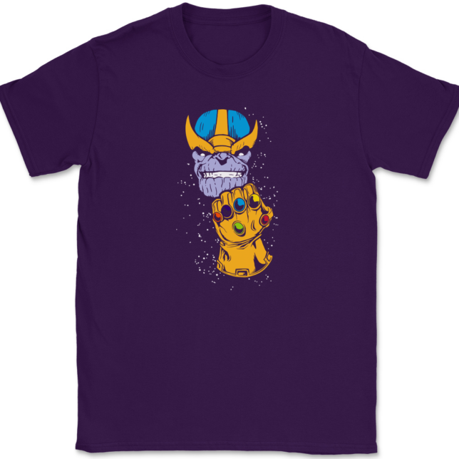 Thanos Infinity Gauntlet T-Shirt Mens Tee - Image 8