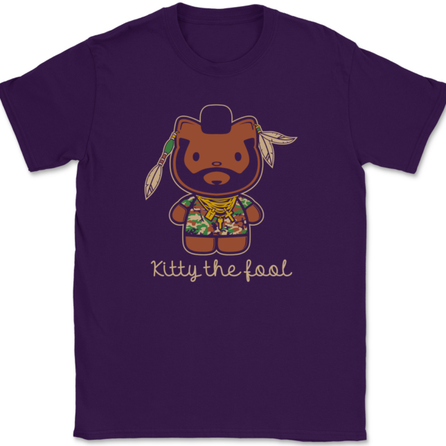 Kitty The Fool T-Shirt Mens Tee - Image 8