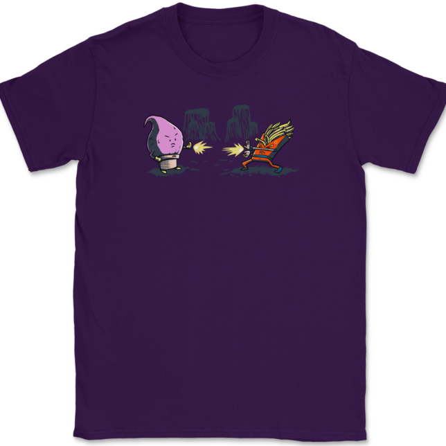 DBZ Food Fight T-Shirt Mens Tee - Image 8