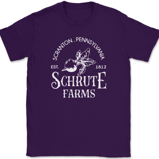 Schrute Farms T-Shirt Mens Tee - Image 8