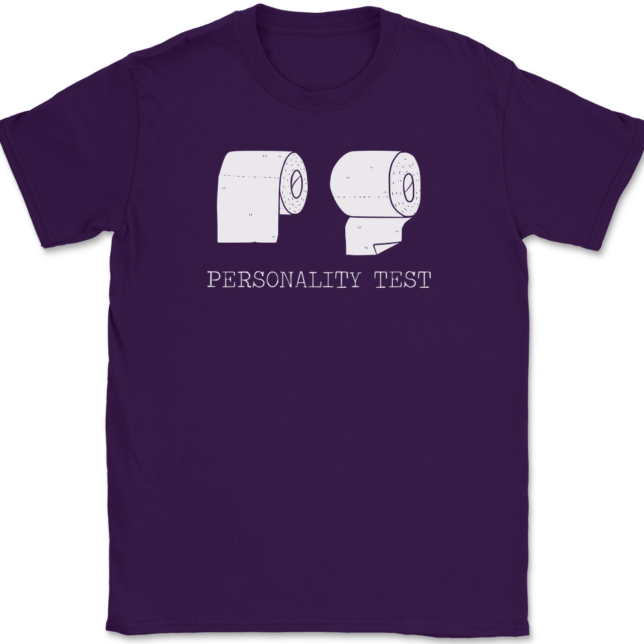 Personality Test T-Shirt Mens Tee - Image 8