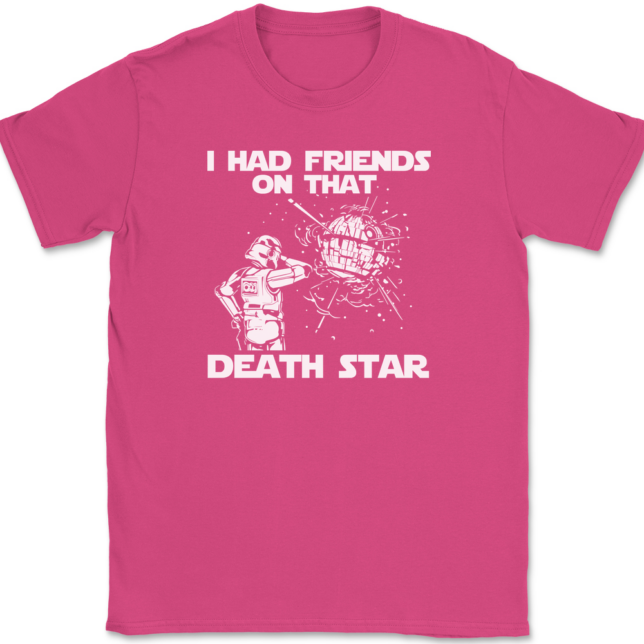 I Had Friends On That Death Star T-Shirt Mens Tee - Image 9