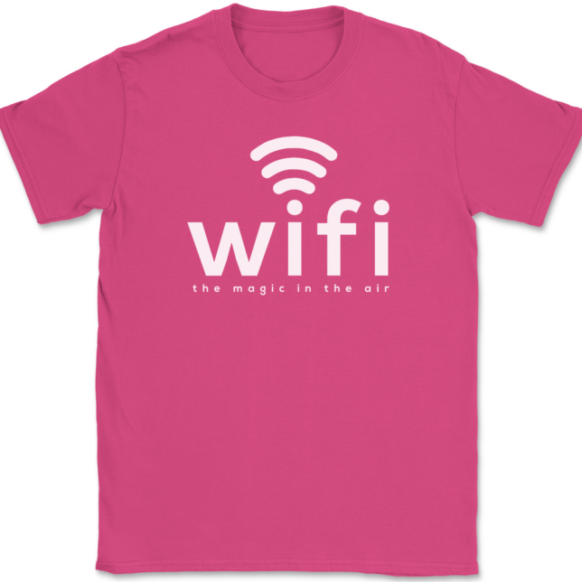 Wifi Magic In The Air T-Shirt Mens Tee - Image 9