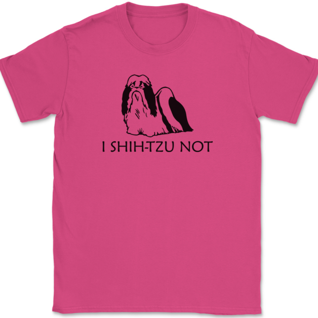 I Shih-Tzu Not T-Shirt Mens Tee - Image 9