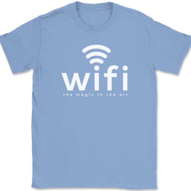 Wifi Magic In The Air T-Shirt Mens Tee - Image 10