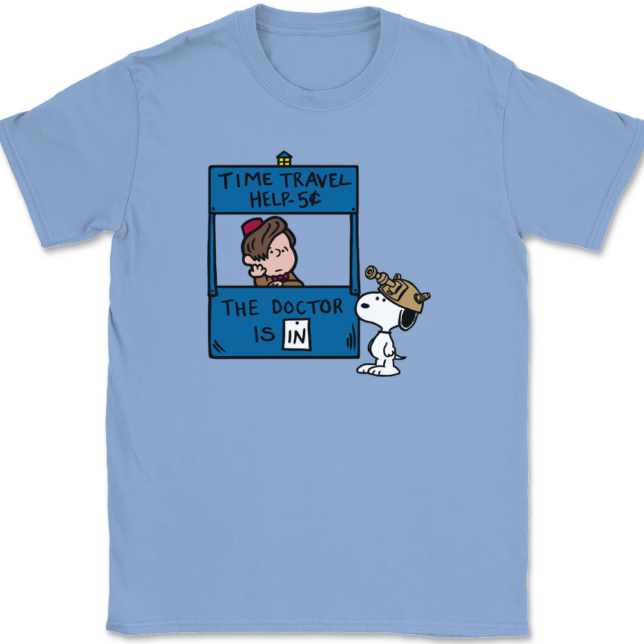 The Doctor Is In T-Shirt Mens Tee - Image 10