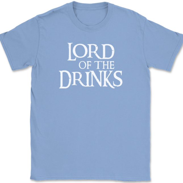 Lord Of The Drinks T-Shirt Mens Tee - Image 10