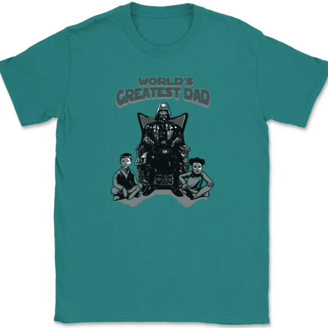 Vader Worlds Greatest Dad T-Shirt Mens Tee - Image 11