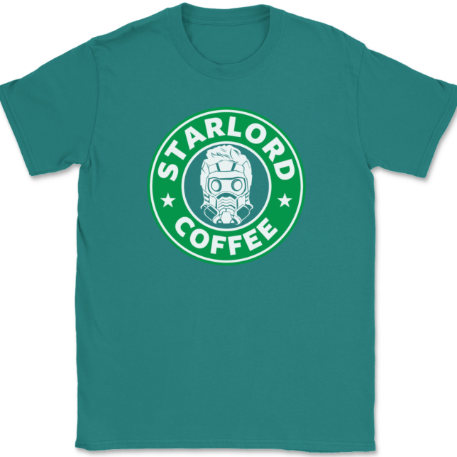 Star Lord Coffee T-Shirt Mens Tee - Image 11