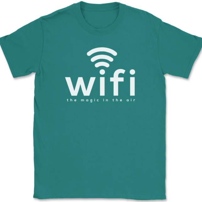 Wifi Magic In The Air T-Shirt Mens Tee - Image 11